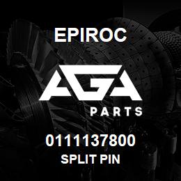 0111137800 Epiroc SPLIT PIN | AGA Parts