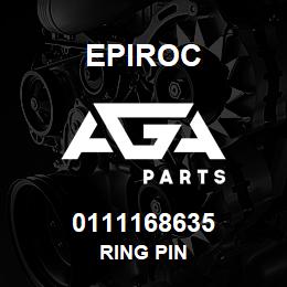 0111168635 Epiroc RING PIN | AGA Parts