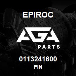 0113241600 Epiroc PIN | AGA Parts