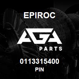 0113315400 Epiroc PIN | AGA Parts