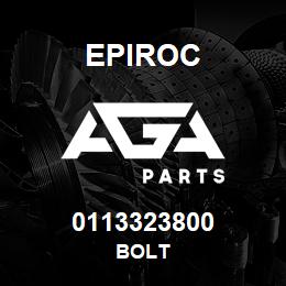 0113323800 Epiroc BOLT | AGA Parts