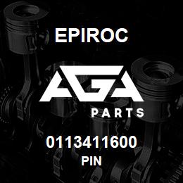 0113411600 Epiroc PIN | AGA Parts