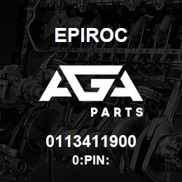 0113411900 Epiroc 0:PIN: | AGA Parts