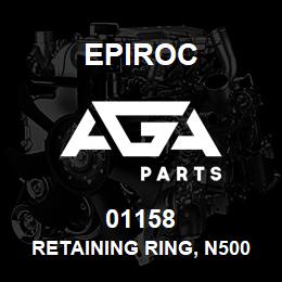 01158 Epiroc RETAINING RING, N5000-106 | AGA Parts