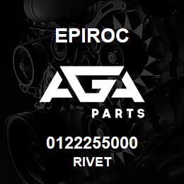 0122255000 Epiroc RIVET | AGA Parts