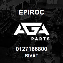 0127166800 Epiroc RIVET | AGA Parts