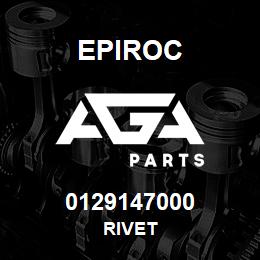 0129147000 Epiroc RIVET | AGA Parts