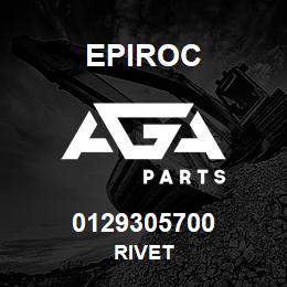 0129305700 Epiroc RIVET | AGA Parts