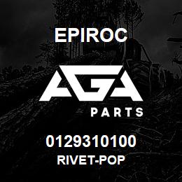 0129310100 Epiroc RIVET-POP | AGA Parts