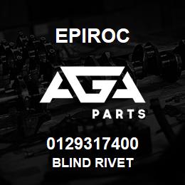 0129317400 Epiroc BLIND RIVET | AGA Parts