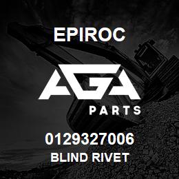 0129327006 Epiroc BLIND RIVET | AGA Parts