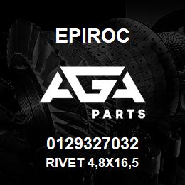 0129327032 Epiroc RIVET 4,8X16,5 | AGA Parts