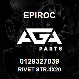 0129327039 Epiroc RIVET STR.4X20 | AGA Parts