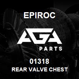 01318 Epiroc REAR VALVE CHEST | AGA Parts