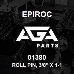 01380 Epiroc ROLL PIN, 3/8" X 1-1/2" LG | AGA Parts