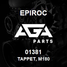 01381 Epiroc TAPPET, M180 | AGA Parts