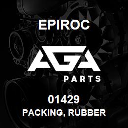 01429 Epiroc PACKING, RUBBER | AGA Parts