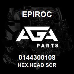 0144300108 Epiroc HEX.HEAD SCR | AGA Parts