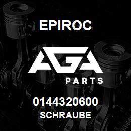 0144320600 Epiroc SCHRAUBE | AGA Parts