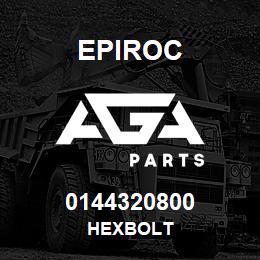 0144320800 Epiroc HEXBOLT | AGA Parts