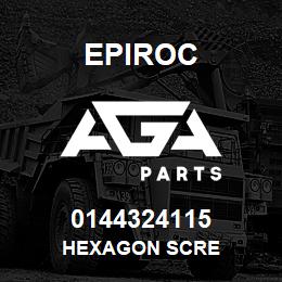 0144324115 Epiroc HEXAGON SCRE | AGA Parts