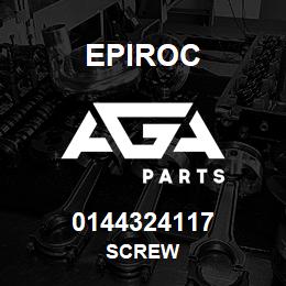 0144324117 Epiroc SCREW | AGA Parts