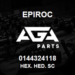 0144324118 Epiroc HEX. HED. SC | AGA Parts