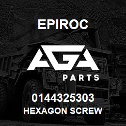 0144325303 Epiroc HEXAGON SCREW | AGA Parts