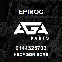 0144325703 Epiroc HEXAGON SCRE | AGA Parts