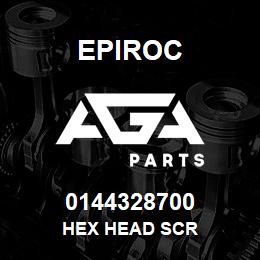 0144328700 Epiroc HEX HEAD SCR | AGA Parts