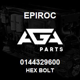 0144329600 Epiroc HEX BOLT | AGA Parts