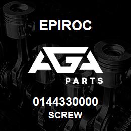 0144330000 Epiroc SCREW | AGA Parts