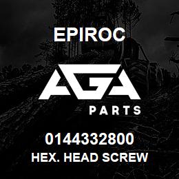 0144332800 Epiroc HEX. HEAD SCREW | AGA Parts