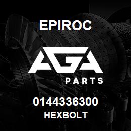 0144336300 Epiroc HEXBOLT | AGA Parts