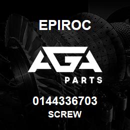 0144336703 Epiroc SCREW | AGA Parts