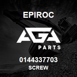 0144337703 Epiroc SCREW | AGA Parts