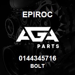 0144345716 Epiroc BOLT | AGA Parts