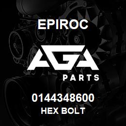 0144348600 Epiroc HEX BOLT | AGA Parts