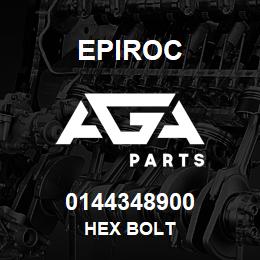 0144348900 Epiroc HEX BOLT | AGA Parts