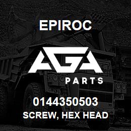 0144350503 Epiroc SCREW, HEX HEAD | AGA Parts