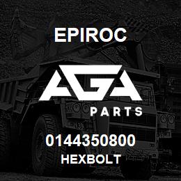 0144350800 Epiroc HEXBOLT | AGA Parts