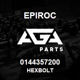 0144357200 Epiroc HEXBOLT | AGA Parts