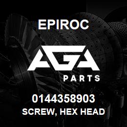 0144358903 Epiroc SCREW, HEX HEAD | AGA Parts