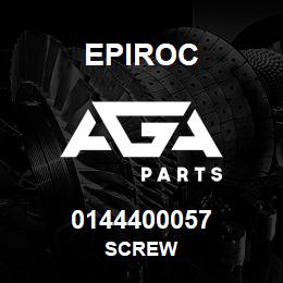 0144400057 Epiroc SCREW | AGA Parts