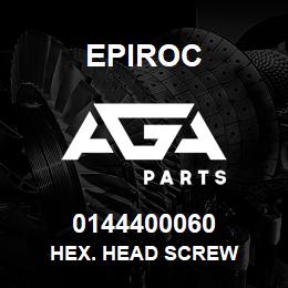 0144400060 Epiroc HEX. HEAD SCREW | AGA Parts