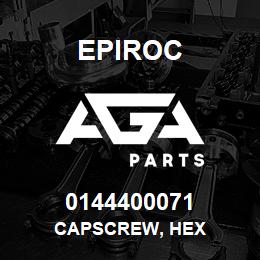 0144400071 Epiroc CAPSCREW, HEX | AGA Parts