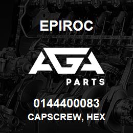 0144400083 Epiroc CAPSCREW, HEX | AGA Parts