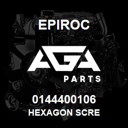 0144400106 Epiroc HEXAGON SCRE | AGA Parts