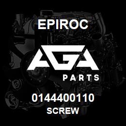 0144400110 Epiroc SCREW | AGA Parts