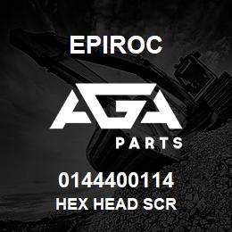 0144400114 Epiroc HEX HEAD SCR | AGA Parts